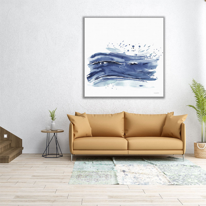«Coastal Splash II», reproduction d'art sur toile, H 30 po x l 30 po