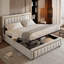 Upholstered Ottoman Storage Bed-13786937-13786936
