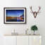The London Eye & Thames River in Abstract - Picture Frame Painting Print on MDF-55737783-55737784