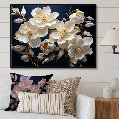 " Tropical White Plumeria Beauty I "