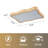 Modern Dimmable Flush Mount With Selectable Led