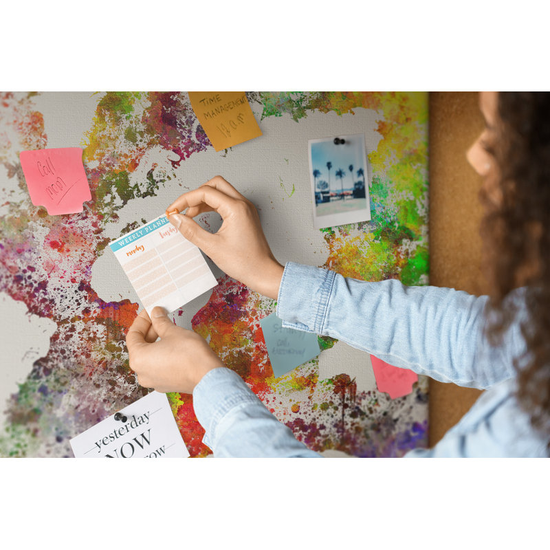 Beti Magnetic Cork Corkboard / Bulletin Board Bulletin Board