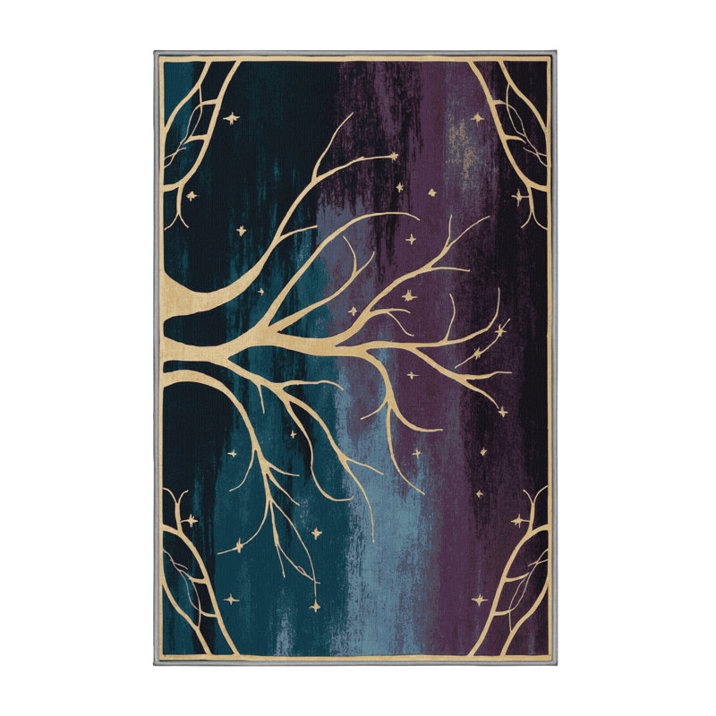 Nebula Thicket Rug, Rectangle 3' x 5'