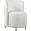 Fauteuil club en velours 25 po Eklund-929741855