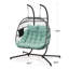 EROMMY 2 Person Swing Chair with Stand-98637108