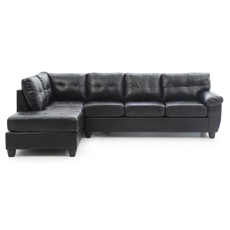 Sectional, BLACK