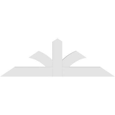 Support pour pignon en PVC de qualité architecturale Richland