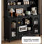 Garde-manger standard en bois de cerisier massif 59,5 pouces