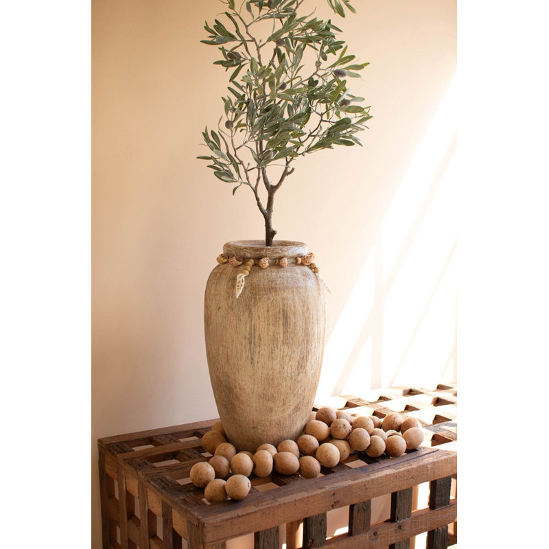 Vase en bois sculpté Kalalou