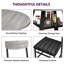 Ensemble de table ronde et quatre chaises-129473805