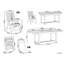 Acacia Patio Dining Set with Extendable