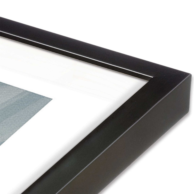 Sombre Skydance I, Cadre photo simple en zinc vieilli, 15.25" H x 12.25" W