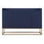 Buffet moderne avec grand rangement - Élégant meuble de rangement pour la salle à manger et l'entrée, bleu marine