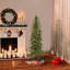 Arbre de Noël vert avec lumières-1328566439