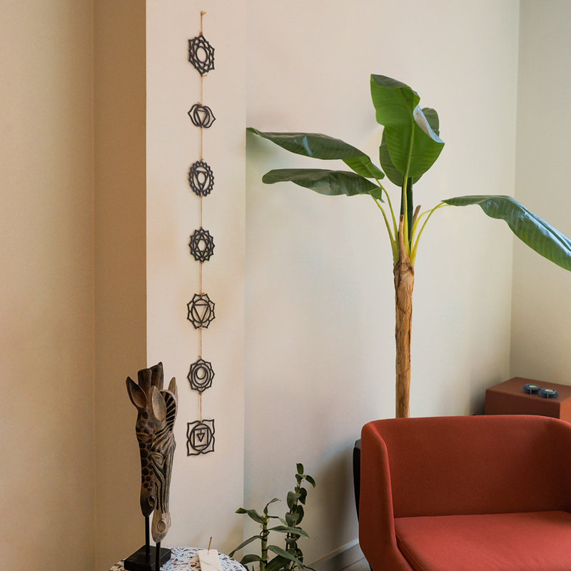 Chakra Metal Wall Decor
