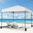 10x10 FT One-Push Pop Up Canopy Tent with 4 Side Walls and Roller Bag-109652525