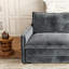 Fauteuil inclinable surdimensionné en velours côtelé profond pour une sensation luxueuse et un confort de qualité-1191737564