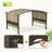 Aluminum Outdoor Pergola with Slightly Arched Canopy and Retractable Shade-97910840-97910839