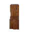Aitken Hexagon Teak Solid Wood Floating Shelf