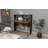 Traudel Writing Desk With Wall Shelf-364648059