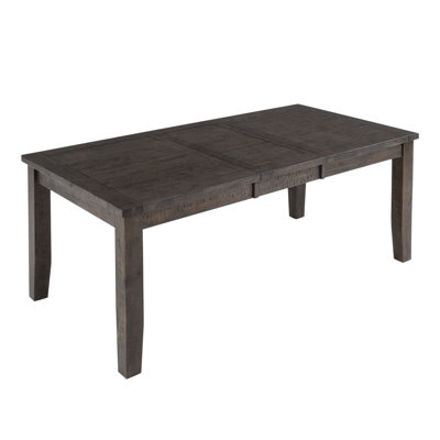 Dunihue Extendable Pine Solid Wood Dining Table