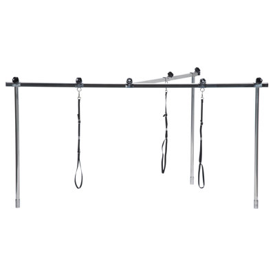 4.33 in. H x 5.51 in. W x 59.84 in. D Adjustable and Foldable Dog