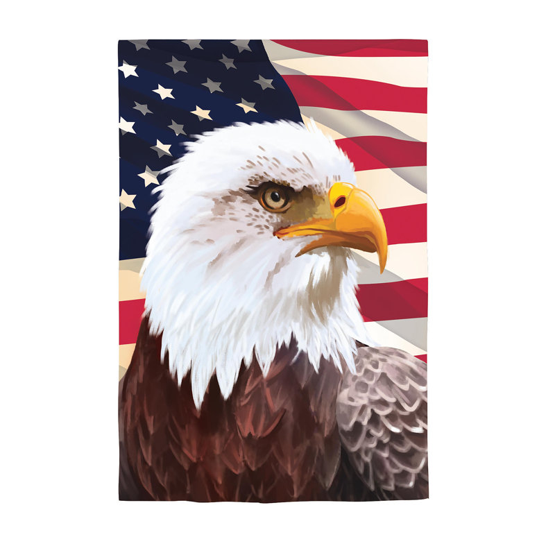 Drapeau de maison American Eagle