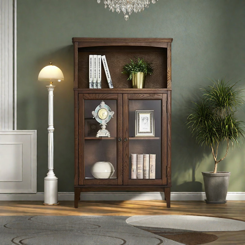 Armoire à thé de salon, H 47,24 po x l 23,62 po x P 12,6 po