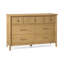 Reid Kids Solid Wood 7 - Drawer Double Dresser-2096496895