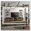 Meuble télé 2 tablettes Rustic Oak