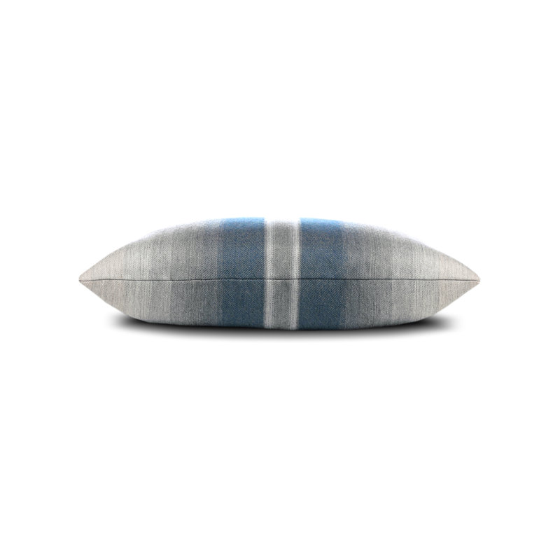 Ambiance Sunbrella® Throw Square Indoor/Outdoor Pillow Cover & Insert by Elaine Smith, 20"H x 20"W, Indigo