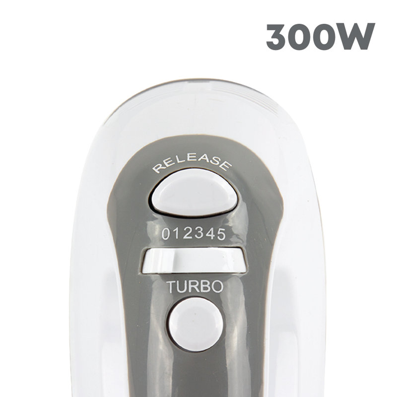 SQ Professional Blitz 5 Speed Hand Mixer, White