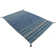 Azizi Striped Hand Woven Cotton Blue Rug