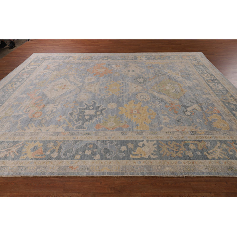 Tapis turc Oushak à teinture végétale 12