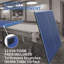 Plateau de table de tennis de table pliable et portable de 9 pi de taille moyenne pour jeux d'intérieur-120218671-120218676
