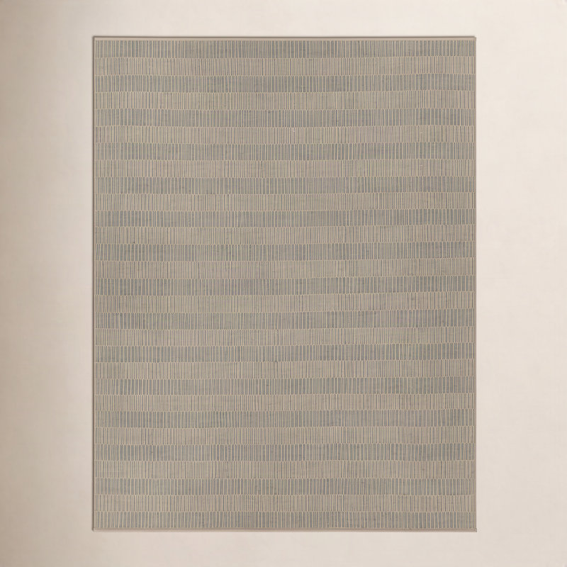 Tapis tissé à la main Chandlee, Rectangle 6 pi x 9 pi