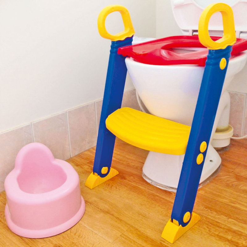 Baby Toddler Ladder Step Potty Training Toilet Seat