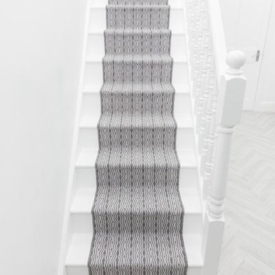 Stair Runner Striped Flatweave Area Rug