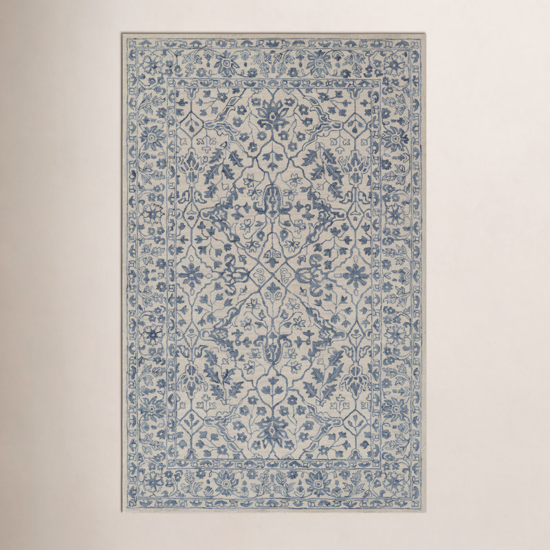 Bayford Wool Ikat Indoor Rug, Rectangle 3'6" x 5'6"