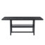 Table de salle à manger 71 po x 35,4 po avec plateforme de rangement 43,3 po x 19,7 po | Idée de cadeau-121083298