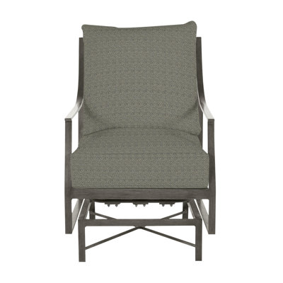 Méridienne en aluminium Monaco - Gris ardoise
