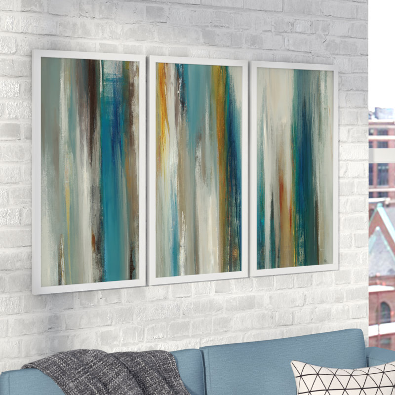 « Passage du temps », reproduction de peinture à l’acrylique à multiples images sur acrylique, H 33,5 po x l 52,5 po x P 1 po