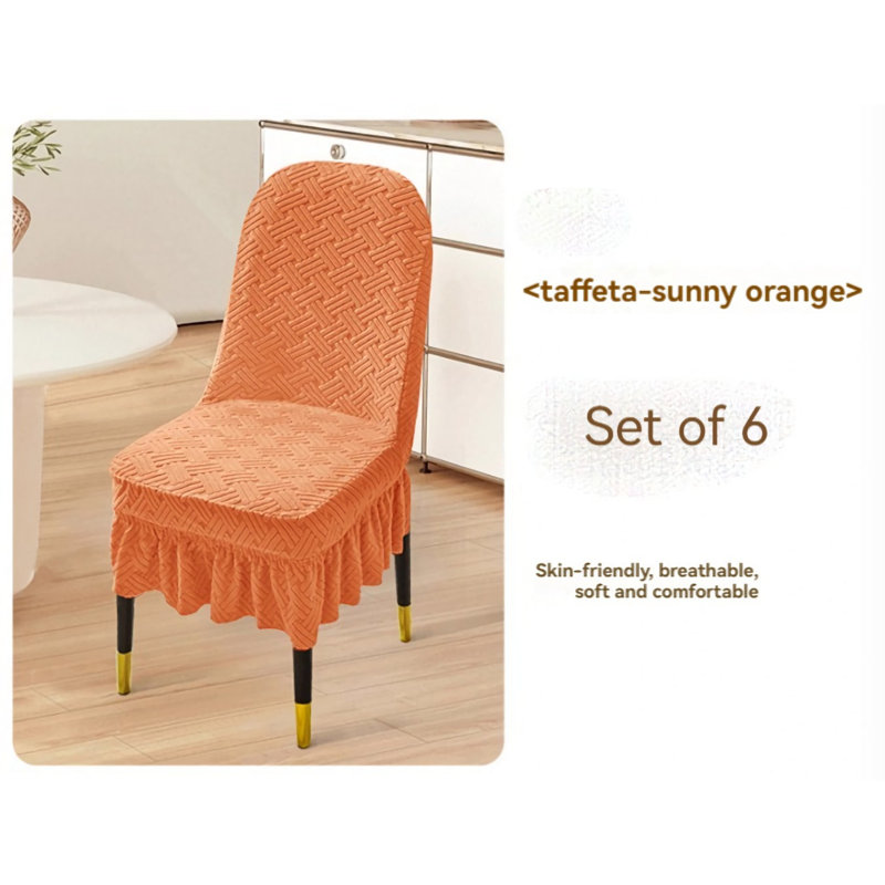 Housse pour chaise de salle à manger
