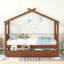 Lit maison en bois avec tiroirs, naturel-787244885-787244883