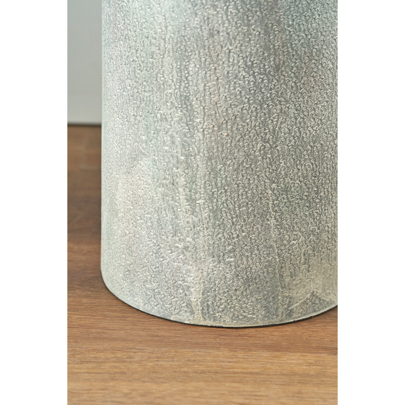 Metal Hurricane, Stone Grey, 58cm H x 24cm W x 58cm D