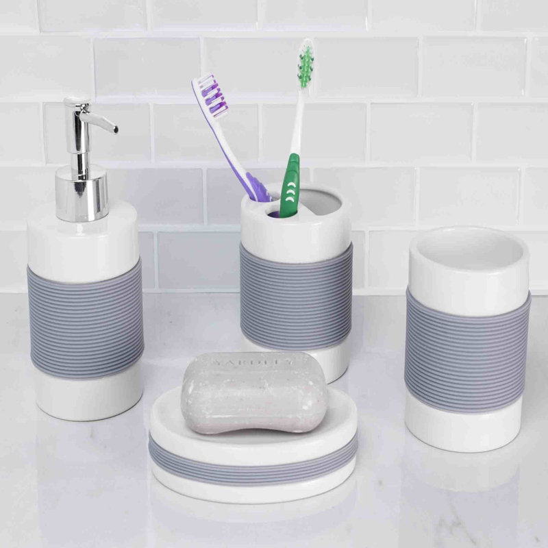 Chiani Ceramic / Porcelain Bathroom Accessory Set