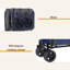 Chariot à roulettes convertible tout-en-un de 5 po x 2 po avec ouverture complète et laisse pour chien, siège polyvalent et rangement polyvalent-125532780