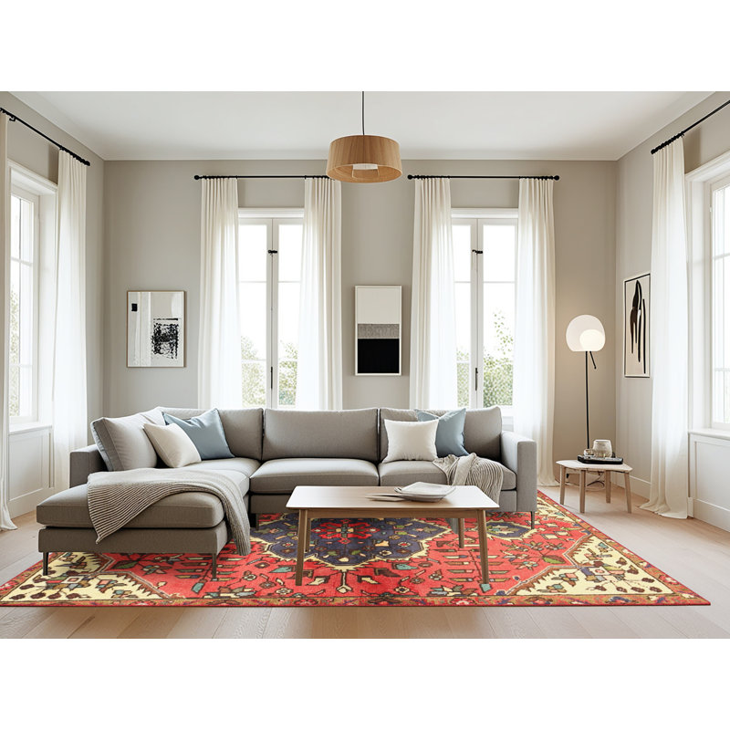 Oriental Indoor Rug, Rectangle 8' x 12'