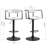 Julchen Swivel Upholstered Adjustable Height Counter Stool