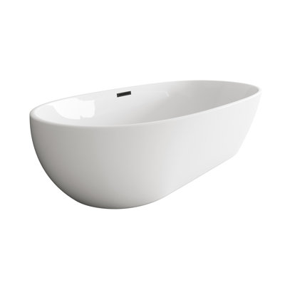 Fredericksburg 70'' x 33.5'' Soaking Acrylic Bathtub
